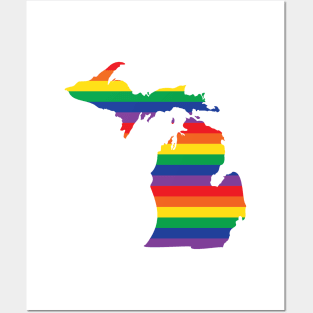 Michigan Pride Posters and Art